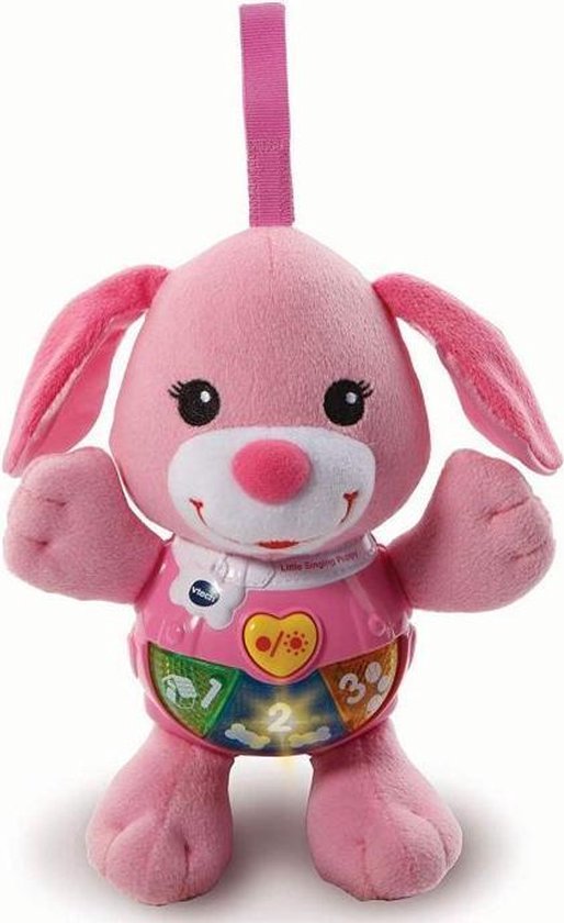 | Vtech Little Singing Puppy Pink VTech Little Singing Puppy For Baby Song & Melodies Lightup
