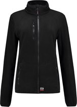 Tricorp 301011 Sweatvest Fleece Luxe Dames Zwart maat S
