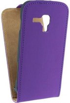 Mobilize Ultra Slim Flip Case Samsung Galaxy Trend S7560 Purple