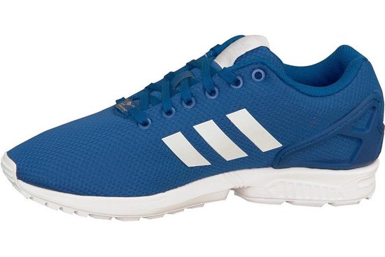 adidas ZX Flux Sportschoenen - Maat 45 1/3 - Mannen - blauw/wit | bol