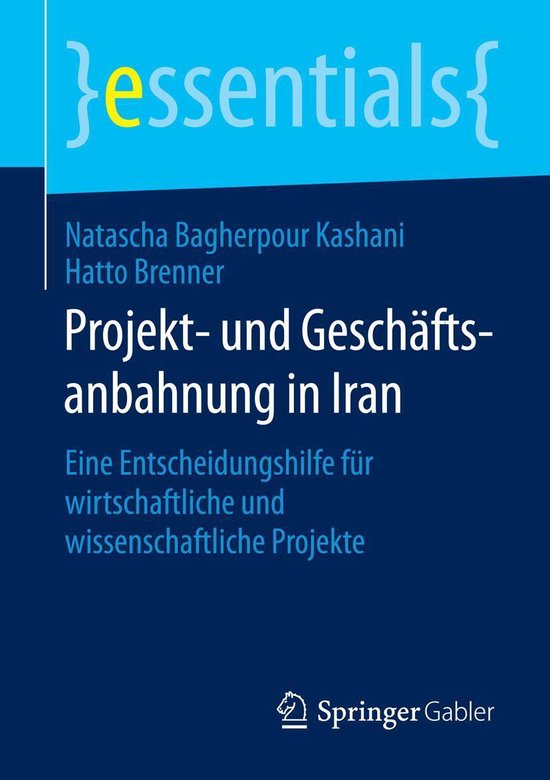 Projekt- Und Geschaftsanbahnung in Iran - cover