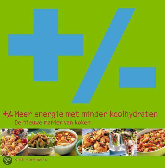 Cover van het boek 'Meer energie met minder koolhydraten'