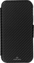Black Rock Flex Carbon Wallet Booktype hoesje voor iPhone Xr - Zwart