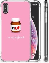 Back cover Geschikt voor iPhoneXs | X/10 Nut Boyfriend