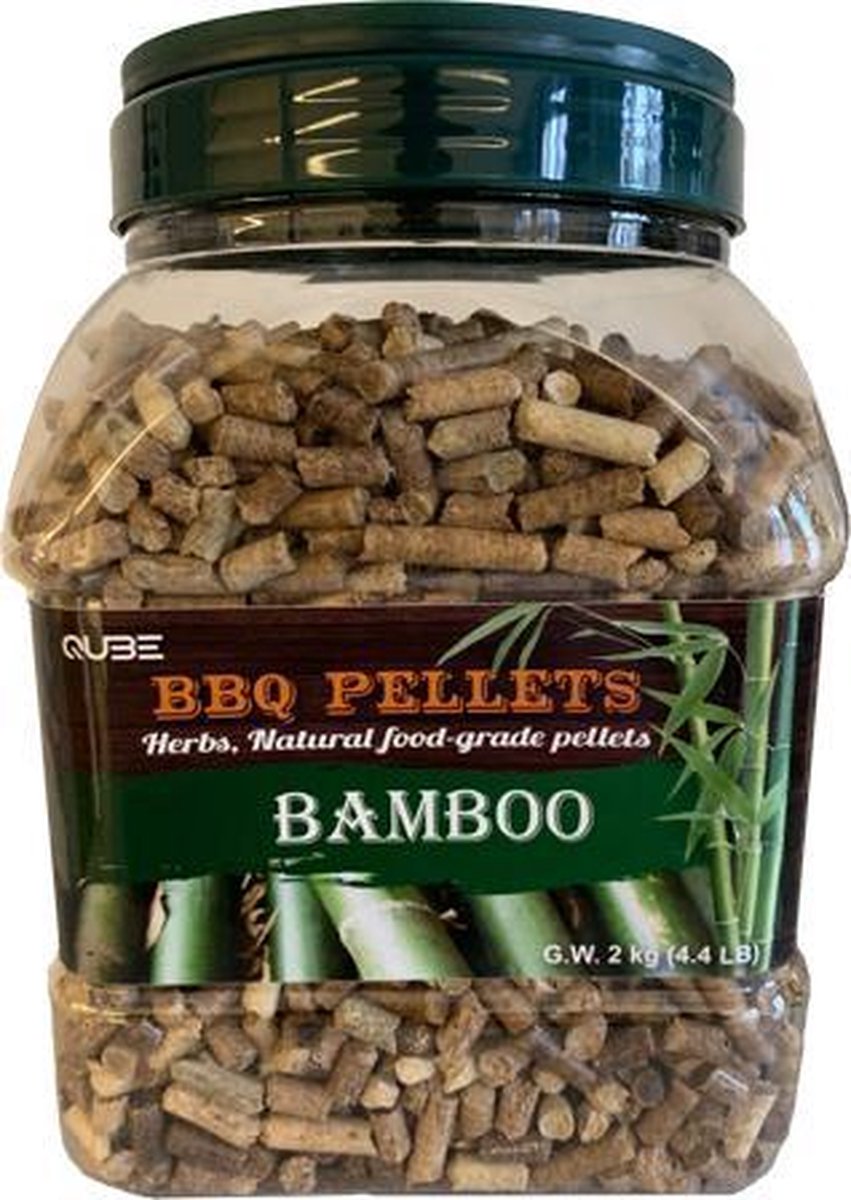 BBQ Pellets Bamboe 12kg (6x2kg)