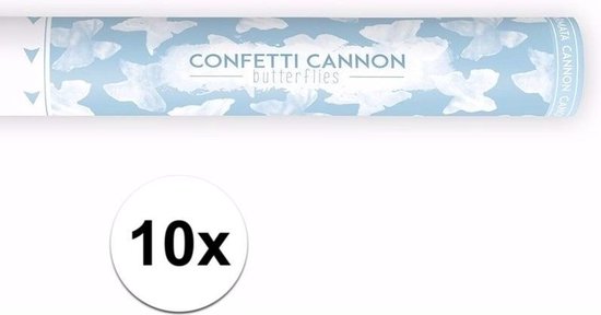 Canon a Confetti Petales Blancs 40cm