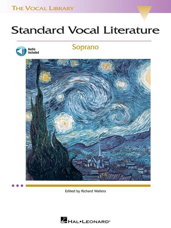 Standard Vocal Literature - Soprano (Songbook with Audio) - cover