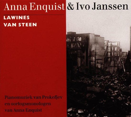 Cover van het boek 'Lawines van steen' van I. Janssen en Anna Enquist