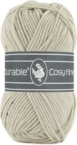 Durable Cosy Fine - acryl en katoen garen - Linnen, bruin 2212 - 5 bollen