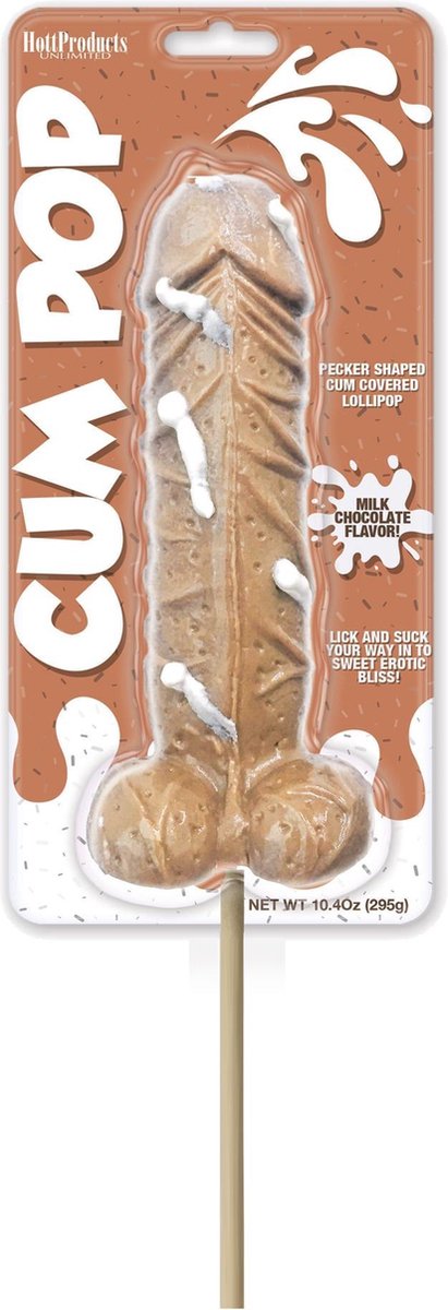 Melk Chocolade Sperma Lolly