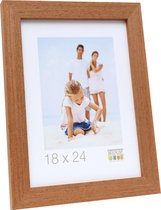 Deknudt Frames fotolijst S46BH4 - rood-bruine houtkleur - foto 18x24