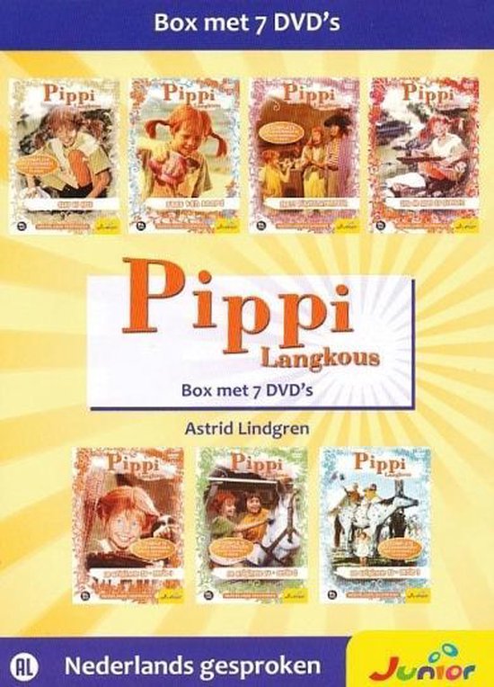 Cover van de film 'Pippi Langkous 7pack'