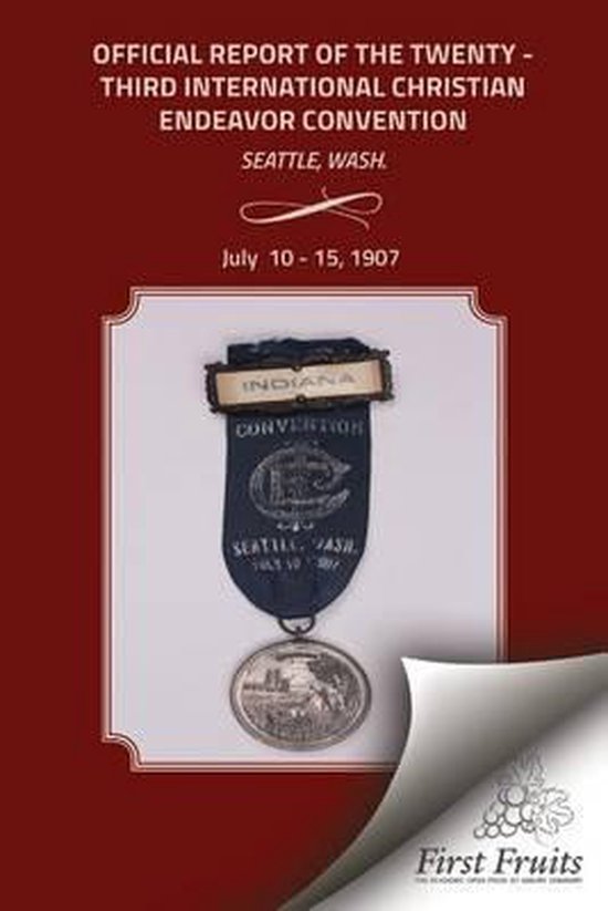 Official Report of the Twenty - Third International Christia ... - cover