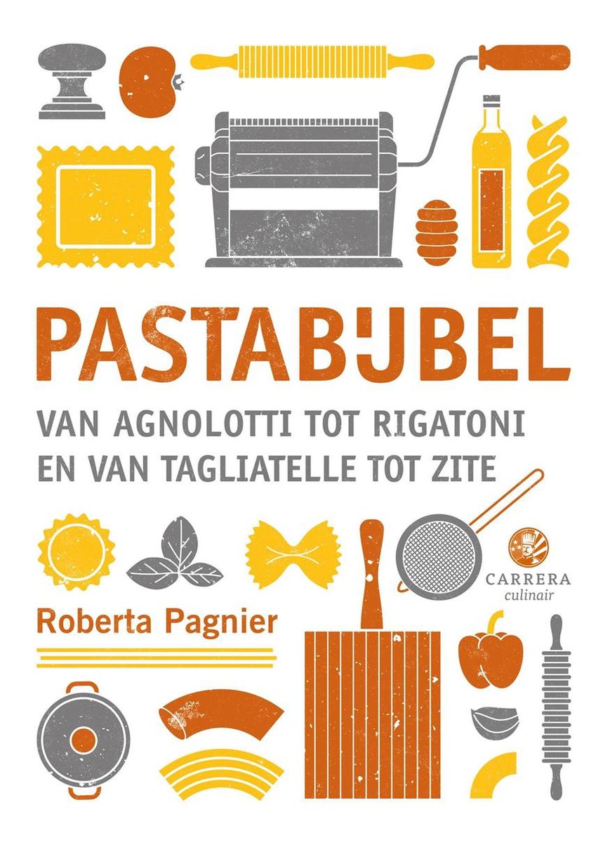 Omslag van Kookbijbels 8 - Pastabijbel