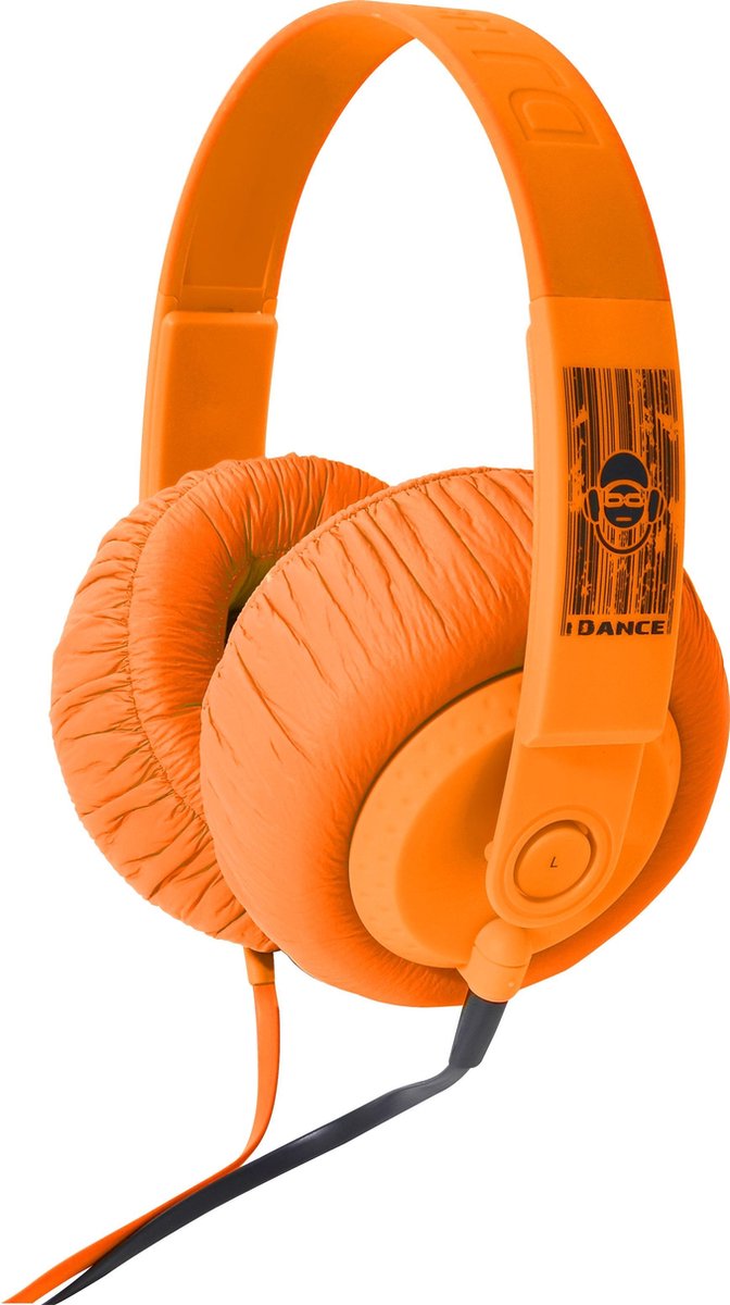 iDance SDJ850 Oranje Supraaural Hoofdband koptelefoon