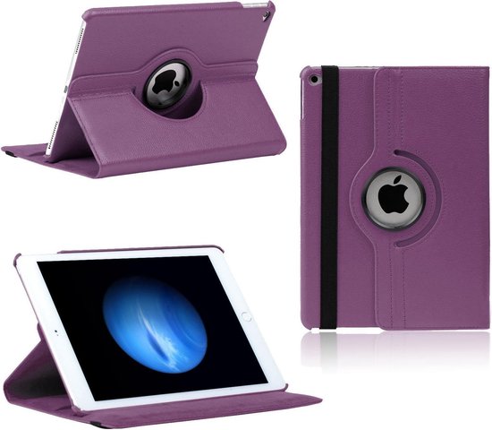 Housse pour iPad Pro 12.9 Housse multi-supports rotative à 360 degrés  violet | bol
