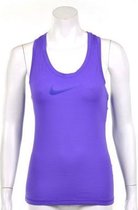 Nike Slim Sculpt Sleeveless Baselayer - Sporttop -  Dames - Maat XL - Paars