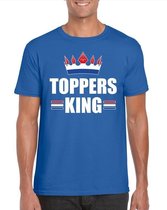 Toppers Toppers King verkleedkleding - Blauw heren shirt XXL