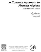 A Concrete Approach To Abstract Algebra,Student Solutions Manual (e-only)