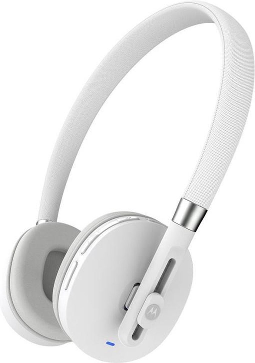 Motorola Pulse draadloze On-Ear hoofdtelefoon wit