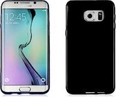 Samsung Galaxy S6 EDGE PLUS 5.7 Siliconen Cover Case Zwart