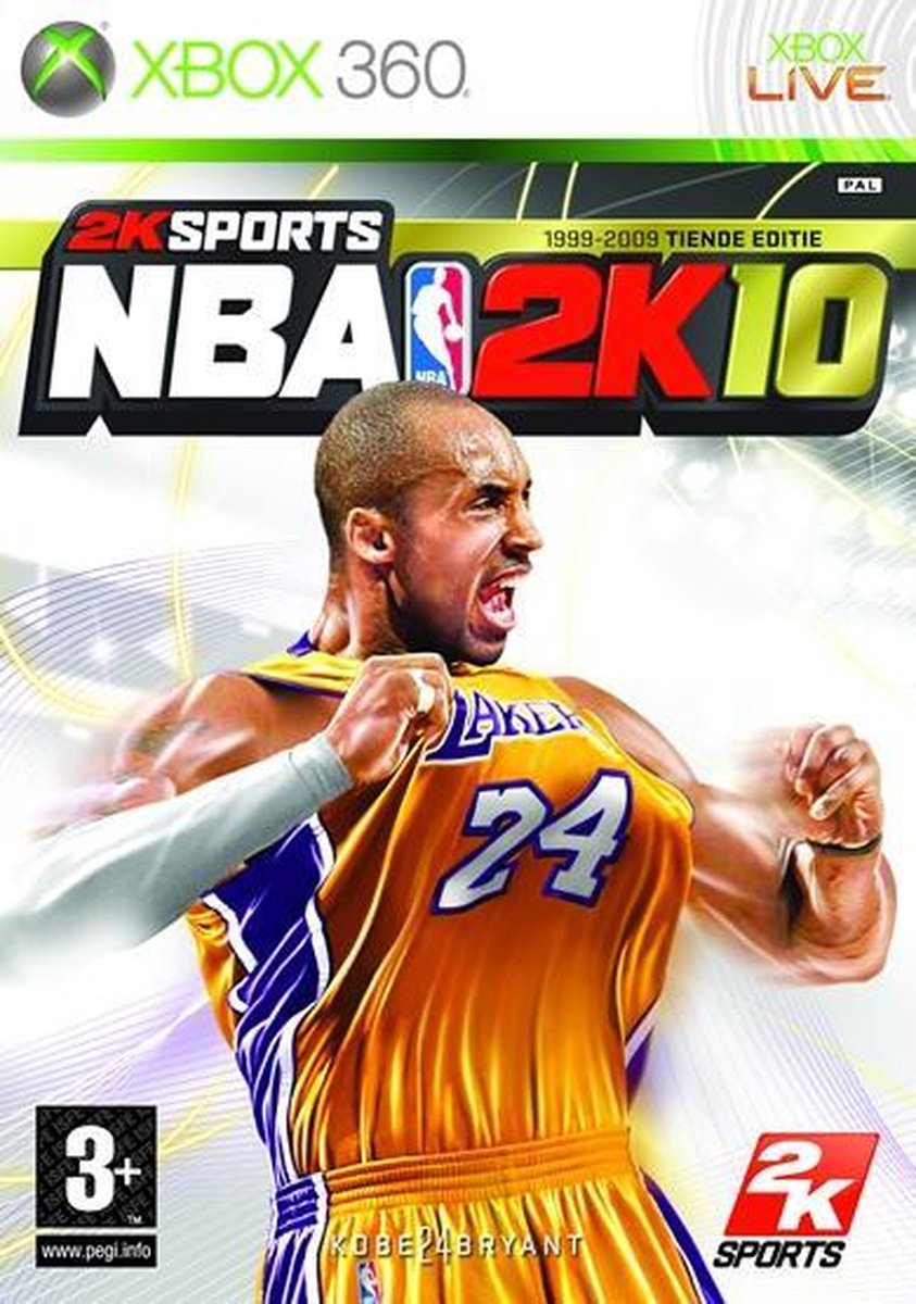 NBA 2K10 (xbox 360 used game)