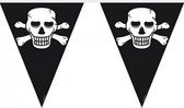 3x Piraten vlaggenlijn zwart