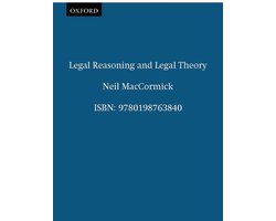 Omslag van Clarendon Law Series - Legal Reasoning and Legal Theory
