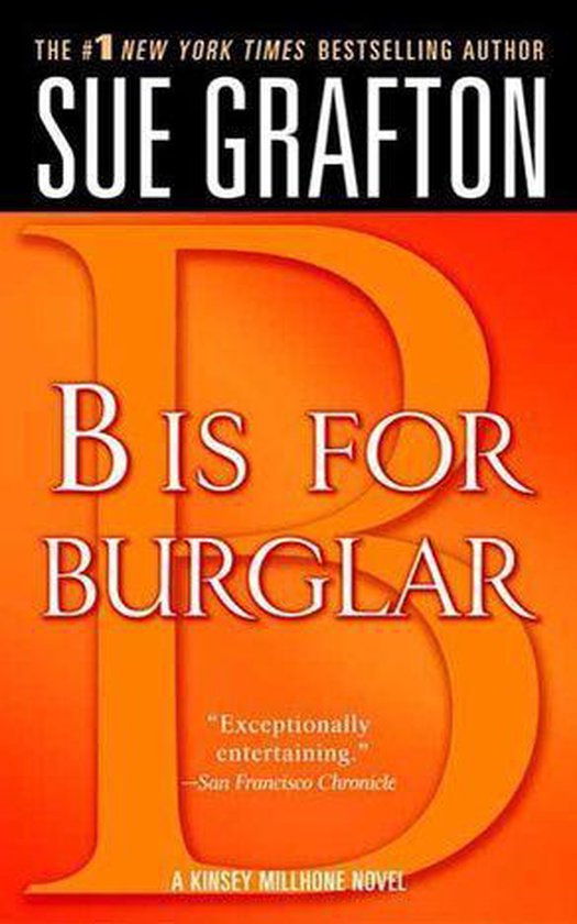 Kinsey Millhone Alphabet Mysteries 2 - "B" is for Burglar - cover