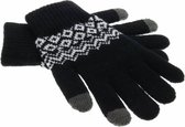 Merkloos Noorse design touchscreen handschoenen