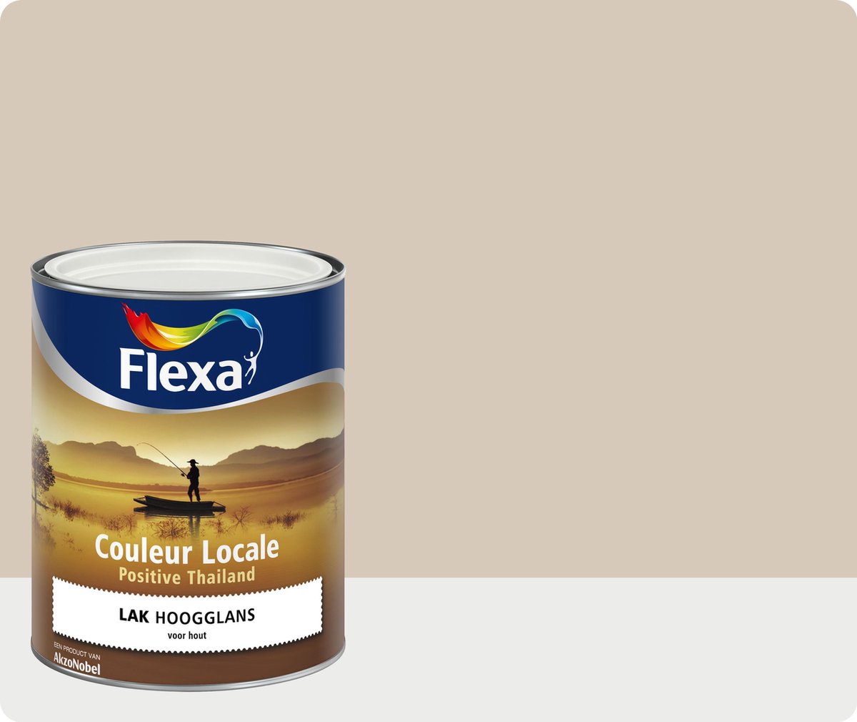 Flexa Couleur Locale - Lak Hoogglans - Positive Thailand - Bamboo - 6075 - 750 ml