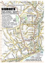 Sidmouth Walking Map (42)