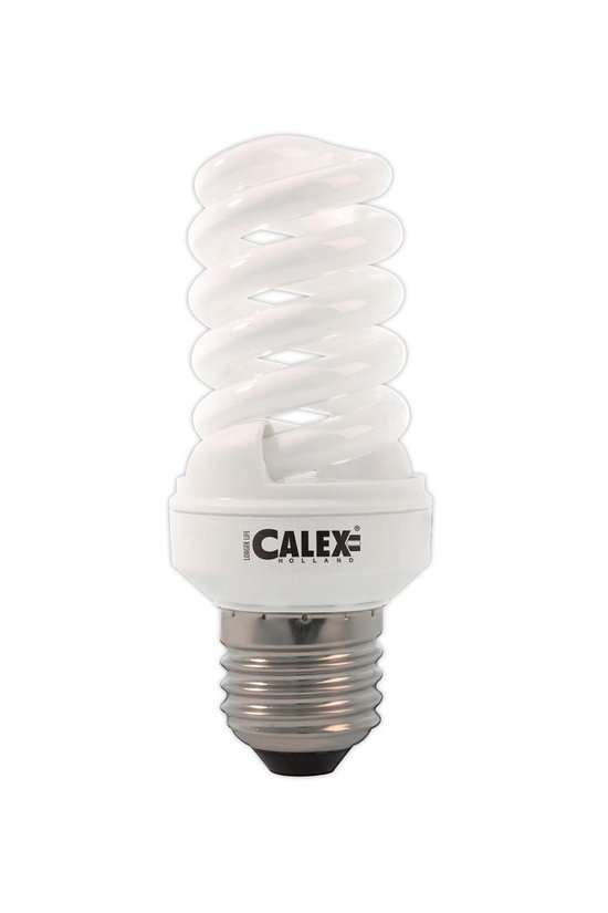 Overleg Instrument rijstwijn Calex spaarlamp spiraal 20W (vervangt 117W) grote fitting E27 daglicht |  bol.com