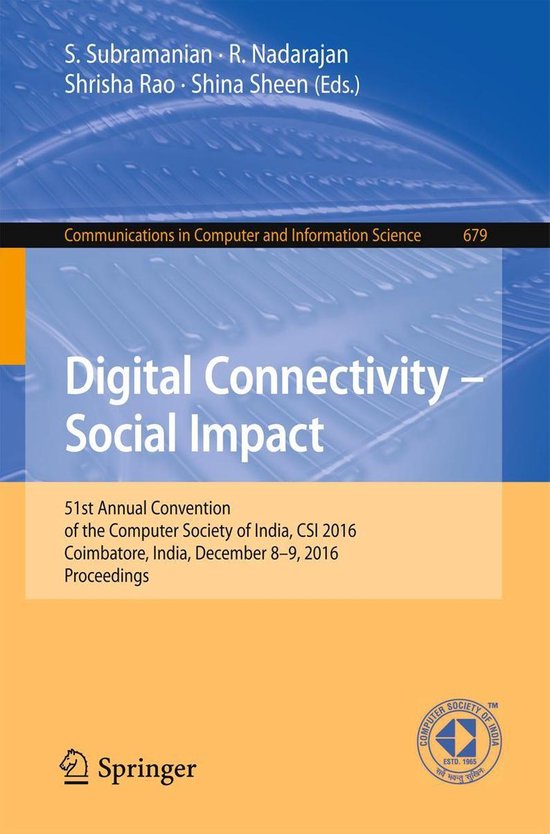 Communications in Computer and Information Science 679 - Dig ... - cover