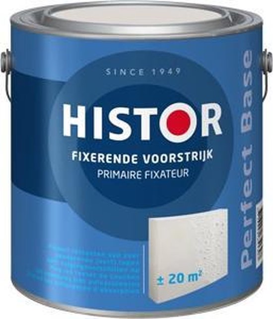 Histor Perfect Base Fixerende Voorstrijk 2,5 liter Wit bol