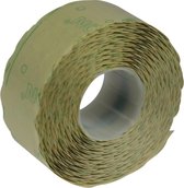 3x Etiketten voor prijstang Samark, 26x12mm, permanent, pak a 12 rollen