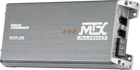 begroting dilemma tint MTX Audio RT50.4M - 4x 50 Watt - 4-kanaals auto versterker | bol.com