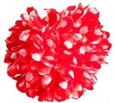 Fleur de cheveux espagnol rouge à pois blancs - fleur avec robe flamenco -