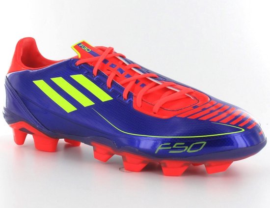adidas - F30 TRX AG - Mannen Schoenen Voetbal - 46 - Paars/FluorRood/FluorGeel  | bol.com