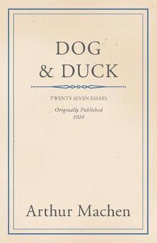 Dog and Duck - cover