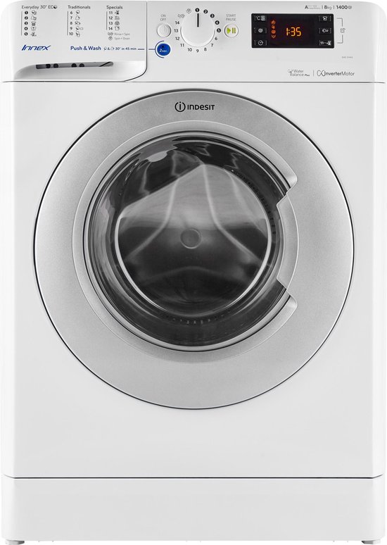 Wasmachine: Indesit BWE 81484X WSSS EU - Wasmachine, van het merk Indesit