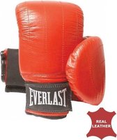 Leather Pro Bag Gloves Boston (Red) S