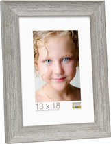 Deknudt Frames fotolijst S43WF3 - beige - houtstructuur - foto 15x20