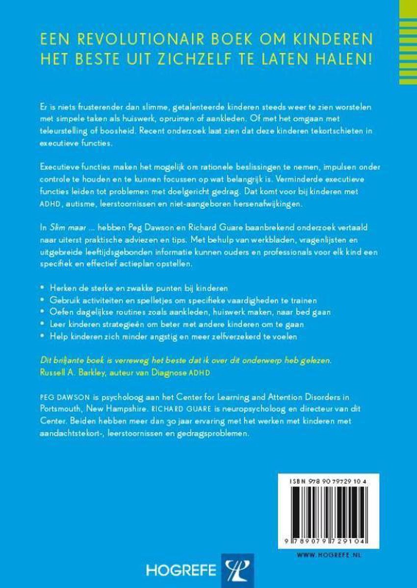 Slim maar ... - back cover