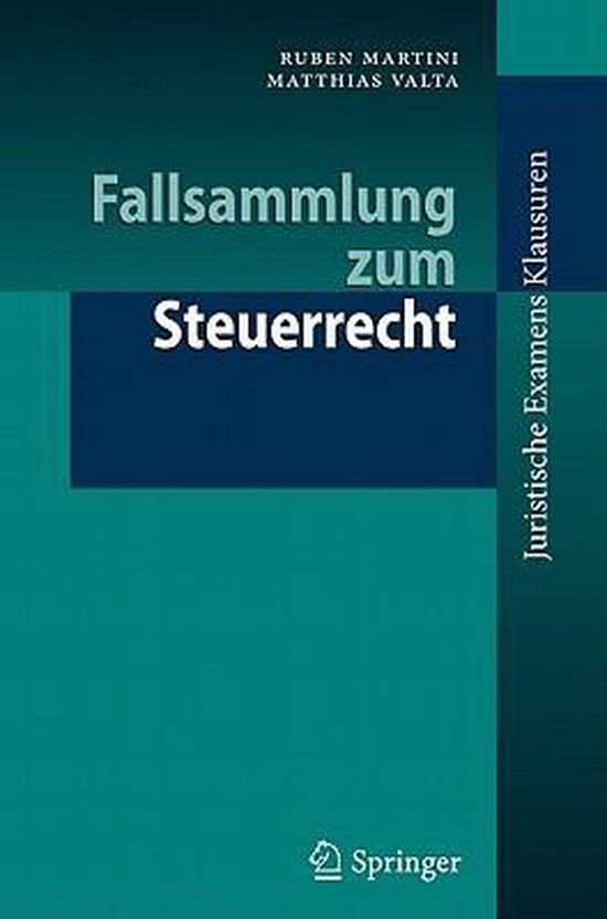 Fallsammlung Zum Steuerrecht - cover