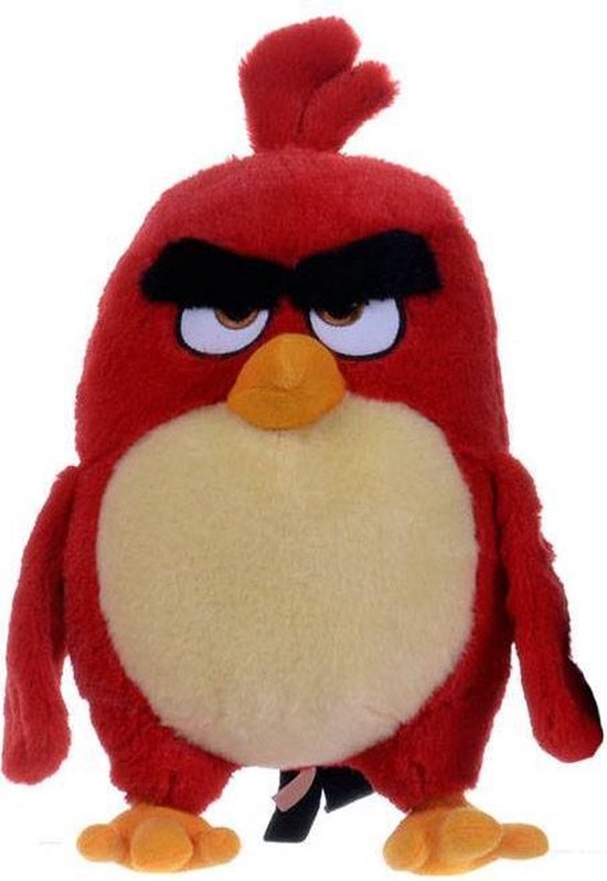 Angry pluche 28cm Red bol.com