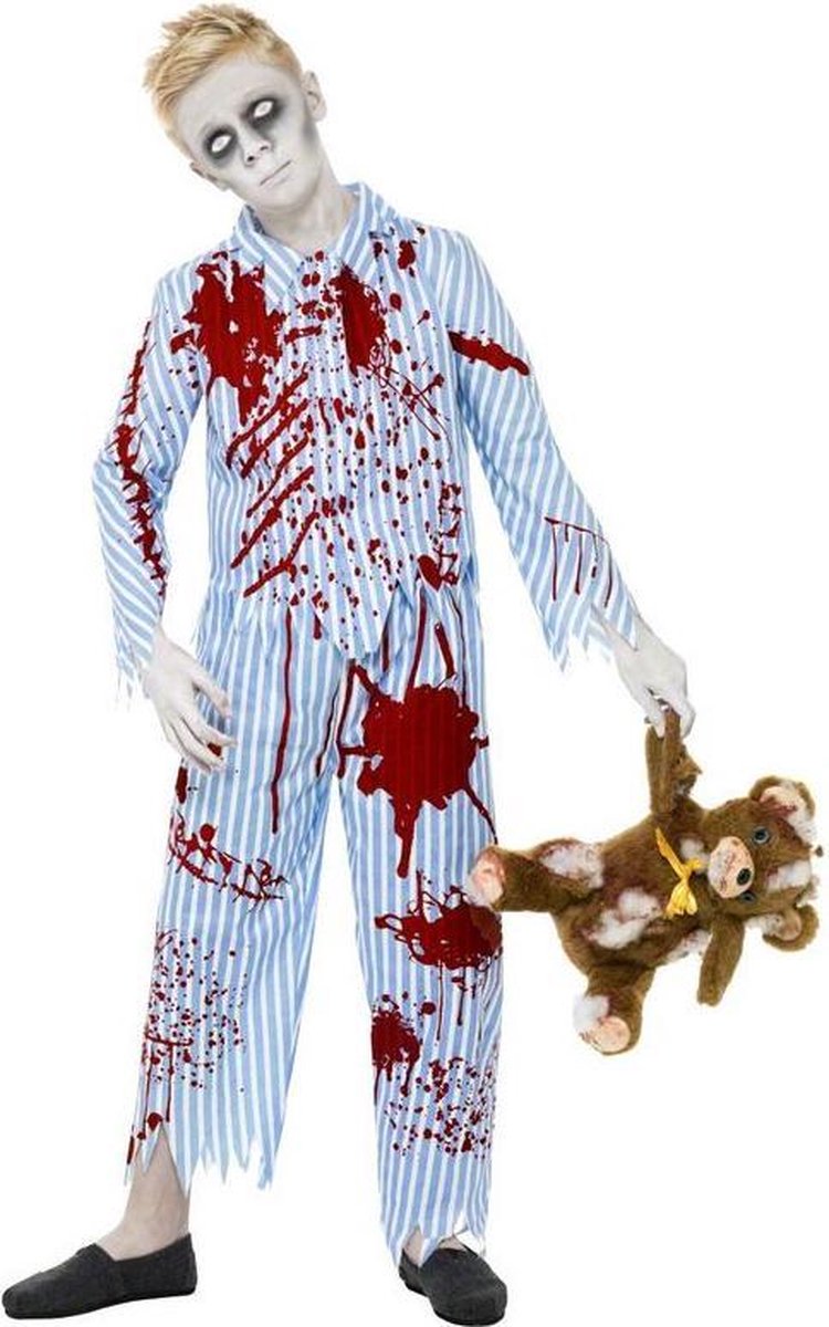 Zombie pyjama voor jongens Halloween verkleedkleding - Kinderkostuums -  122/134" | bol.com