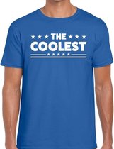 The Coolest heren shirt blauw - Heren feest t-shirts M