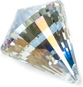 Regenboogkristal kegel parelmoer AAA kwaliteit - 4.2x5.3 cm (3 stuks) - S