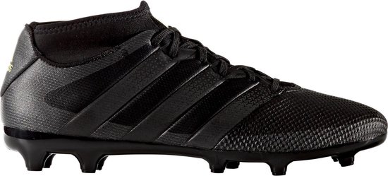 adidas ACE 16.3 FG/AG Voetbalschoenen - Maat 45 1/3 - Mannen -  grijs/zwart/geel | bol.com
